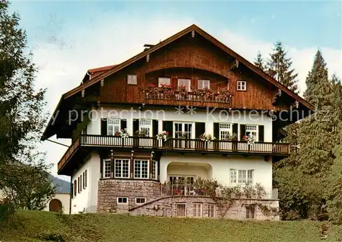 AK / Ansichtskarte  Bad_Wiessee_Tegernsee Ferienheim der Landeszentralbank Bayern Bad_Wiessee_Tegernsee