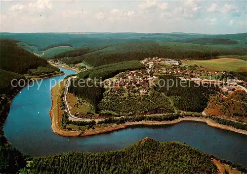 AK / Ansichtskarte  Schulenberg_Oberharz Fliegeraufnahme mit Okertalsperre Schulenberg_Oberharz