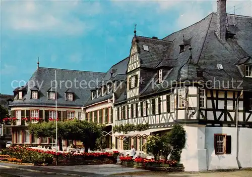 AK / Ansichtskarte  Oestrich-Winkel Hotel Schwan Oestrich-Winkel