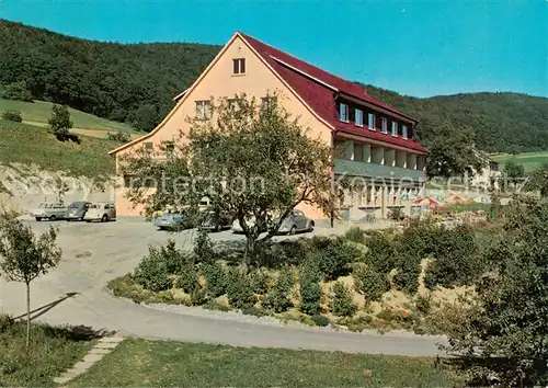 AK / Ansichtskarte  Kirschhausen Restaurant Cafe Pension Haus Lulay Kirschhausen