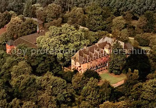 AK / Ansichtskarte  Rheydt_Moenchengladbach Schloss Rheydt Fliegeraufnahme 