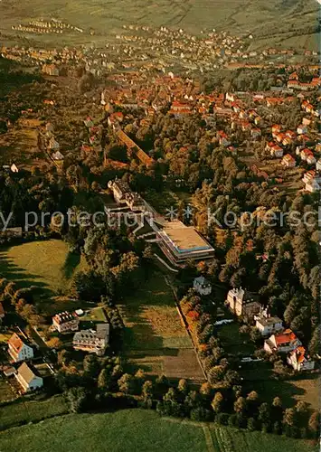 AK / Ansichtskarte  Bad_Orb Fliegeraufnahme mit Konzerthalle und Kuranlage Bad_Orb