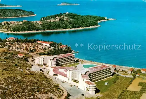 AK / Ansichtskarte 73796504 Cavtat_Croatia Hotel Albatros Fliegeraufnahme 