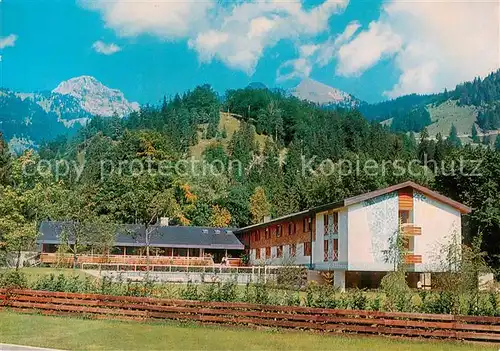 AK / Ansichtskarte  Bayrischzell Rehaheim der AOK Muenchen Bayrischzell