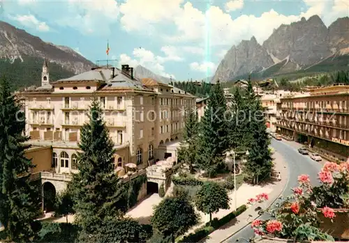 AK / Ansichtskarte  Cortina_d_Ampezzo Grandi Alberghi Savoia Cortina_d_Ampezzo