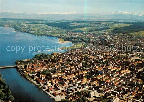 AK / Ansichtskarte  Konstanz_Bodensee Fliegeraufnahme Konstanz_Bodensee