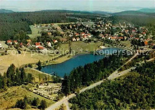 AK / Ansichtskarte  Hahnenklee-Bockswiese_Harz Fliegeraufnahme Hahnenklee-Bockswiese