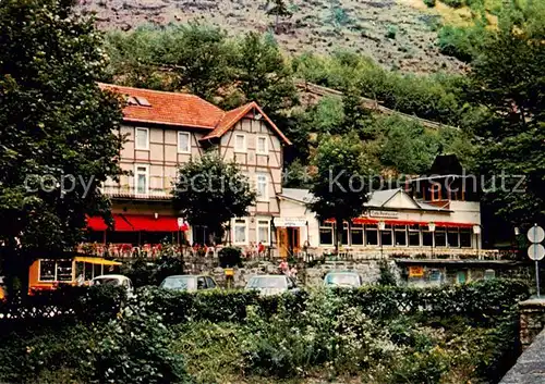 AK / Ansichtskarte  Oker_Harz Hotel Pension Waldhaus im Okertal Oker_Harz