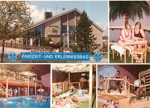 AK / Ansichtskarte  Clausthal-Zellerfeld Freizeit und Erlebnisbad Details Clausthal-Zellerfeld