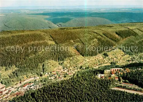 AK / Ansichtskarte  Wildbad_Schwarzwald Thermalbad Fliegeraufnahme Wildbad_Schwarzwald