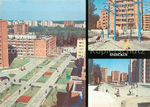 AK / Ansichtskarte  Snieckus_Lithuania Stadtansichten 