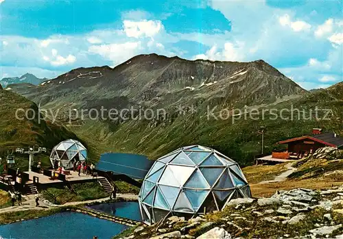 AK / Ansichtskarte  Sportgastein_Badgastein_AT Bergstation der Schideck Doppelsesselbahn und Jausenstation Sonnenalm Pochkarsee 