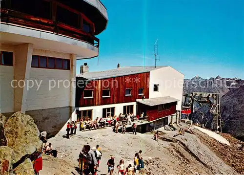 AK / Ansichtskarte 73796595 Soelden_oetztal_AT Gipfelrestaurant der oetztaler Gletscherbahn 