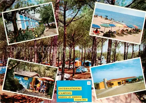 AK / Ansichtskarte  Livorno_IT Marina di Bibbona International Camping Details 