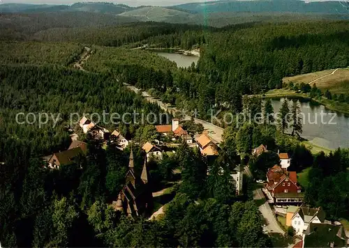 AK / Ansichtskarte  Hahnenklee-Bockswiese_Harz Fliegeraufnahme Hahnenklee-Bockswiese