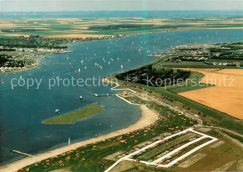 AK / Ansichtskarte  Veerse-Meer_Veerse-Gat_Veere_NL Fliegeraufnahme 