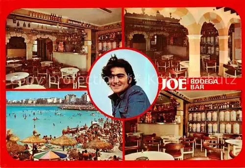 AK / Ansichtskarte  El_Arenal_Mallorca_ES Bodega Bar Joe Gastraeume Strand 