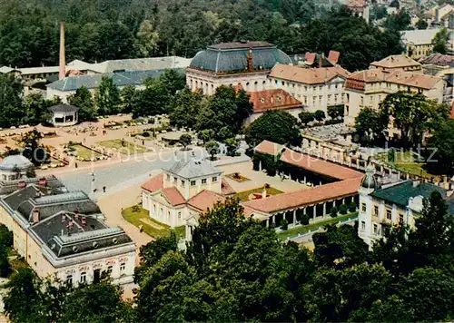 AK / Ansichtskarte  Frantiskovy_Lazne_Franzensbad_Boehmen_CZ Spa Fliegeraufnahme  