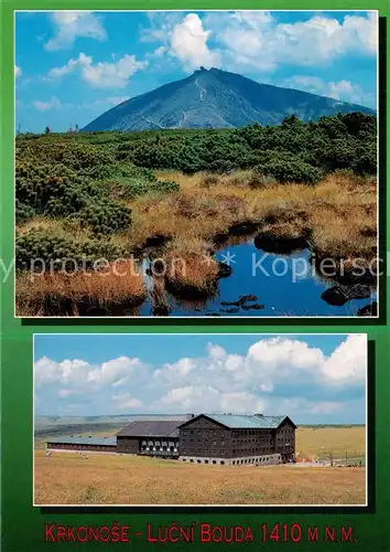 AK / Ansichtskarte  Krkonose_CZ Panorama Lucni Bouda 