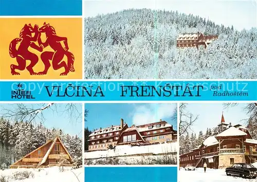 AK / Ansichtskarte  Frenstat_pod_Radhostem_CZ Interhotel Vlcina Koliba Vicina Pruceli Vlciny Stara Vlcina 