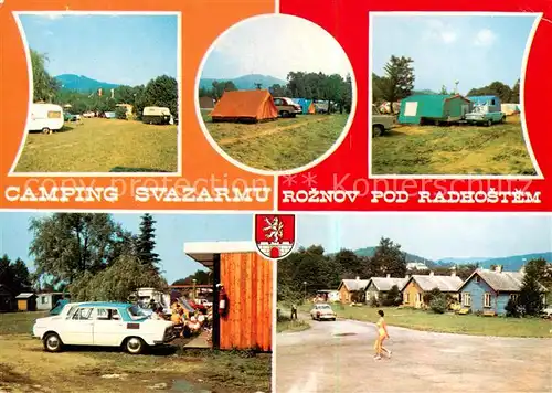 AK / Ansichtskarte  Roznov_pod_Radhostem_Rosenau_Radhost_CZ Campin Svazarmu 