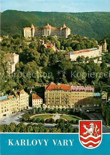 AK / Ansichtskarte 73796721 Karlovy_Vary_Karlsbad Celkovy pohled Sanatorium Imperial 