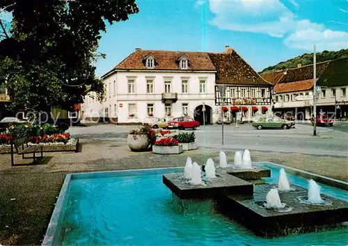 AK / Ansichtskarte 73796736 Bad_Bergzabern Ludwigsplatz Wasserspiele Bad_Bergzabern