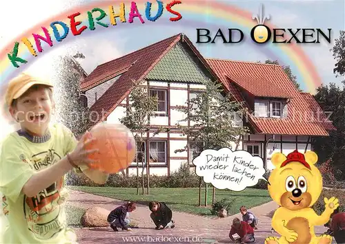 AK / Ansichtskarte  Bad_Oexen_Eidinghausen Kinderhaus Klinik Bad Oexen Bad_Oexen_Eidinghausen