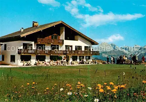 AK / Ansichtskarte 73796776 Seiseralm_Alpe_di_Siusi_Trentino_IT Albergo Panorama 