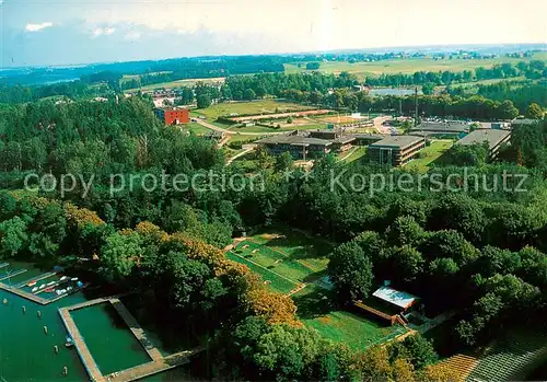 AK / Ansichtskarte  Mragowo_Sensburg_Masuren_PL Mrongonia Hotel Fliegeraufnahme 