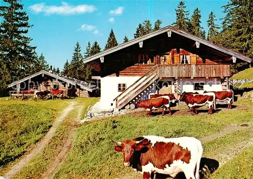 AK / Ansichtskarte  Inzell Kaitl Alm am Rauschberg Inzell