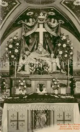 AK / Ansichtskarte Benken_SG Wallfahrtsort Maria Bildstein Schmerzhafte Mutter Benken_SG