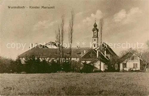 AK / Ansichtskarte Wurmsbach_Bollingen_SG Kloster Mariazell 