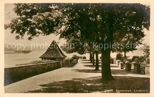 AK / Ansichtskarte Rapperswil_ Jona_Rapperswyl_Zuerichsee_SG Lindenhof Uferpromenade am See Militaerdienst 