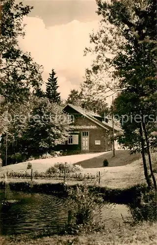 AK / Ansichtskarte  Brotterode Waldschloesschen Gehege Thueringer Wald Brotterode