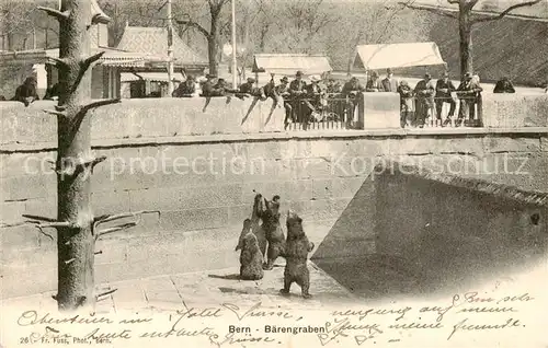 AK / Ansichtskarte Bern_BE Baerengraben Bern_BE