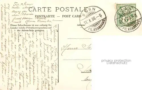 AK / Ansichtskarte Bern_BE Baerengraben Bern_BE