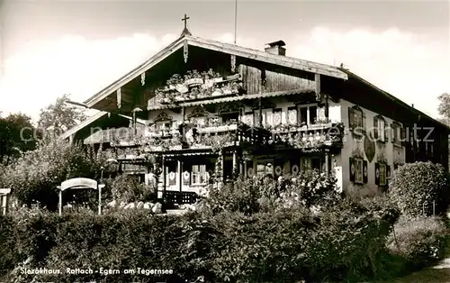 AK / Ansichtskarte  Rottach-Egern Slezakhaus Blumenhaeusl Seehotel am Tegernsee Rottach-Egern