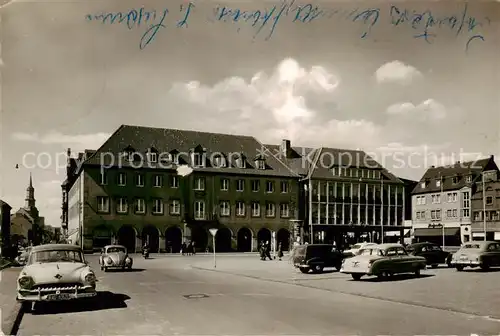 AK / Ansichtskarte  Hamm__Westfalen Marktplatz 