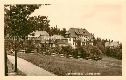 AK / Ansichtskarte  Oberbaerenburg_Baerenburg Hotel Hermannshoehe Café Pension Oberbaerenburg Baerenburg