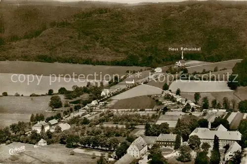 AK / Ansichtskarte  Hardehausen Ortsansicht mit Fremdenheim Haus Rehwinkel Luftkurort Hardehausen