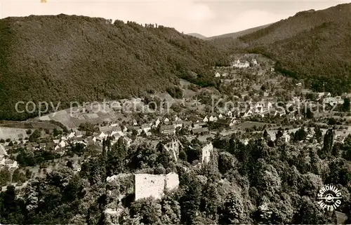 AK / Ansichtskarte  Badenweiler Panorama Kurort im Schwarzwald Burgruine Badenweiler