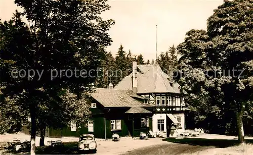 AK / Ansichtskarte  Oberhof__Thueringen Obere Schweizerhuette Gaststaette 