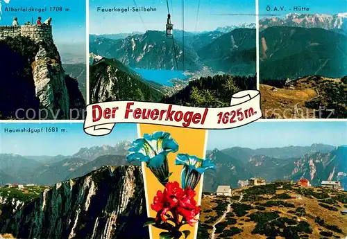 AK / Ansichtskarte  Seilbahn_Cable-Car_Telepherique Der Feuerkogel  