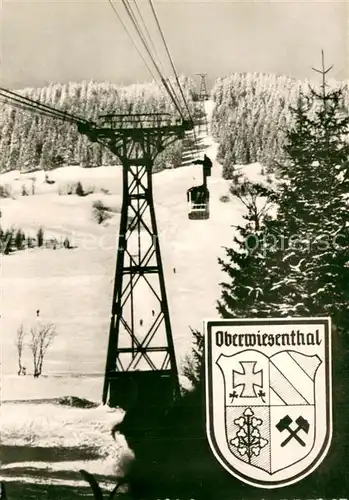 AK / Ansichtskarte  Seilbahn_Cable-Car_Telepherique Oberwiesenthal Fichtelberg 