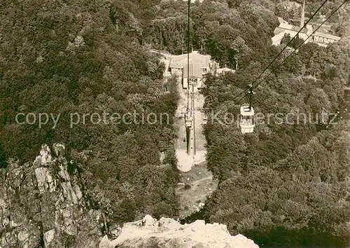 AK / Ansichtskarte  Seilbahn_Cable-Car_Telepherique Thale Halz 