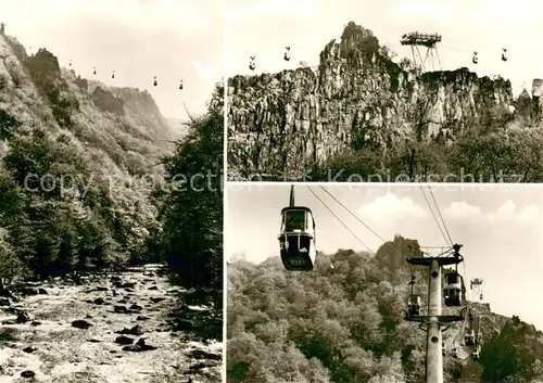 AK / Ansichtskarte  Seilbahn_Cable-Car_Telepherique Thale Harz 