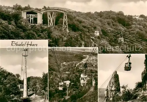 AK / Ansichtskarte  Seilbahn_Cable-Car_Telepherique Thale Harz 