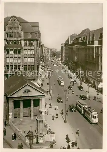 AK / Ansichtskarte  Strassenbahn Hamburg 