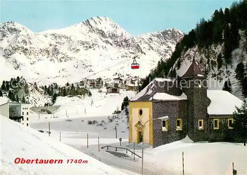 AK / Ansichtskarte  Seilbahn_Cable-Car_Telepherique Obertauern  